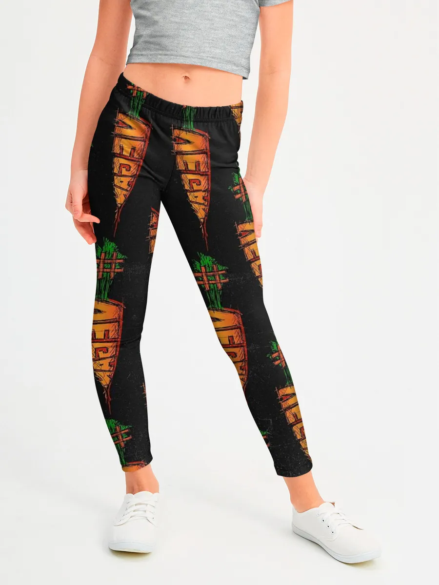 Леггинсы для девочки / vegan