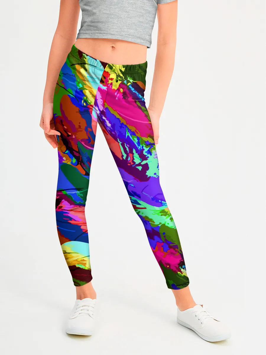 Леггинсы для девочки / Краска