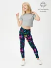 Леггинсы для девочки / Орнамент Forest