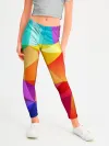Леггинсы для девочки / Яркая мозаика