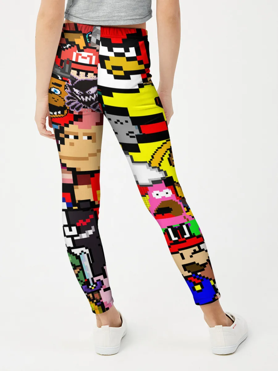 Леггинсы для девочки / Pixel