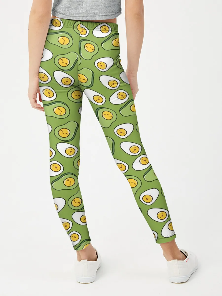Леггинсы для девочки / Avocado and Eggs