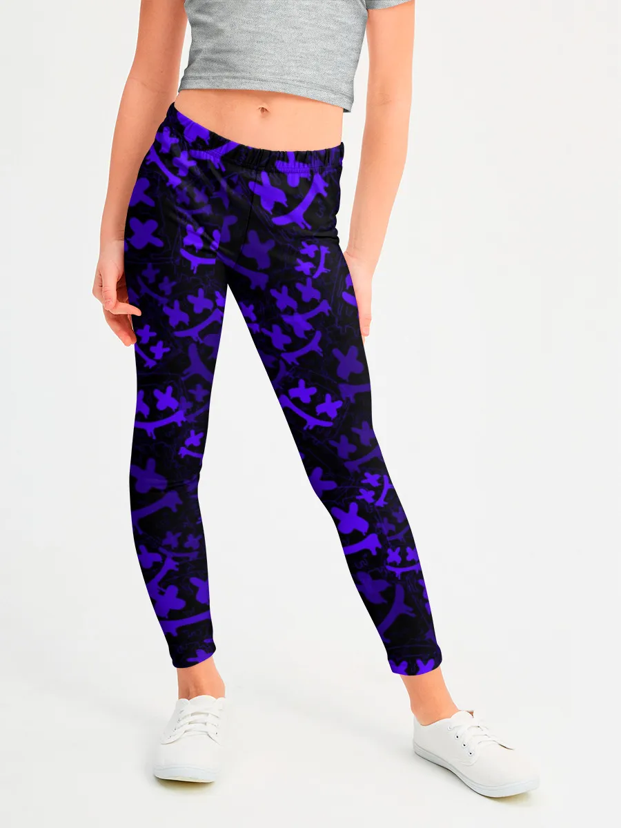 Леггинсы для девочки / MARSHMELLO NEON