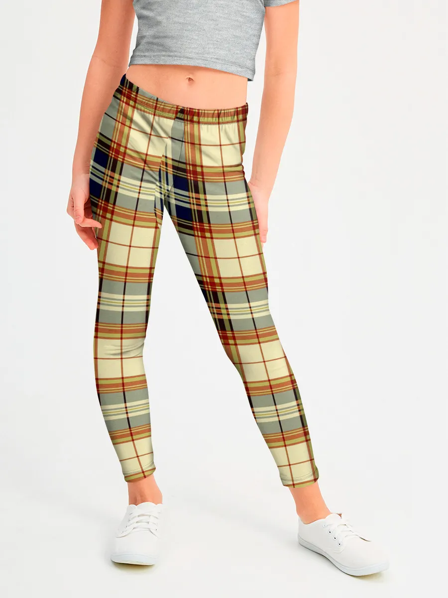 Леггинсы для девочки / Джентльмены Ретро