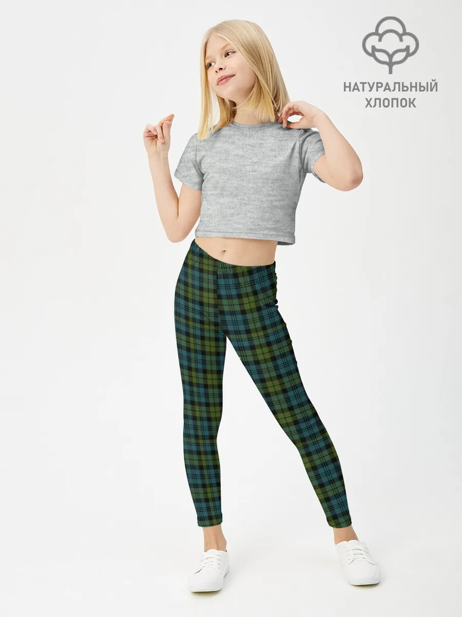 Леггинсы для девочки / Шотландка