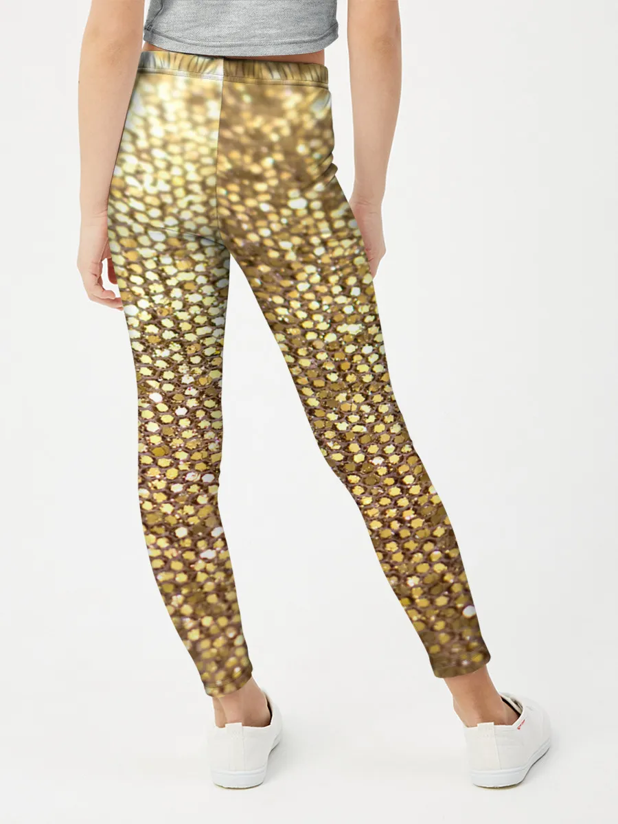 Леггинсы для девочки / Блёстки