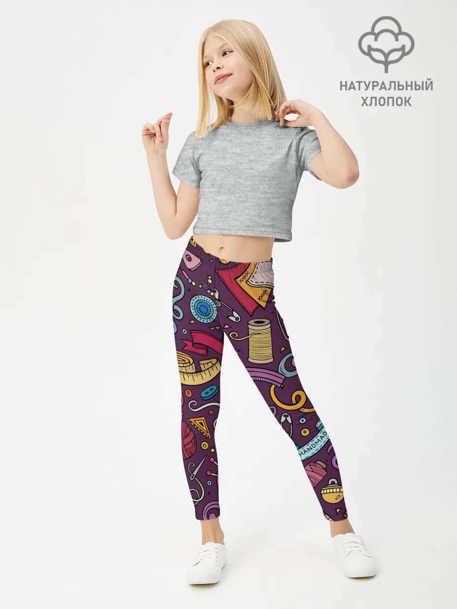 Леггинсы для девочки / шитье