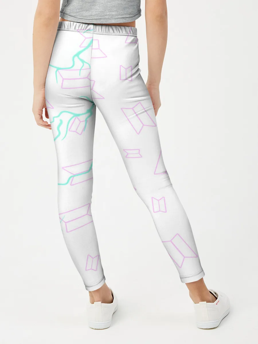 Леггинсы для девочки / BTS / БТС