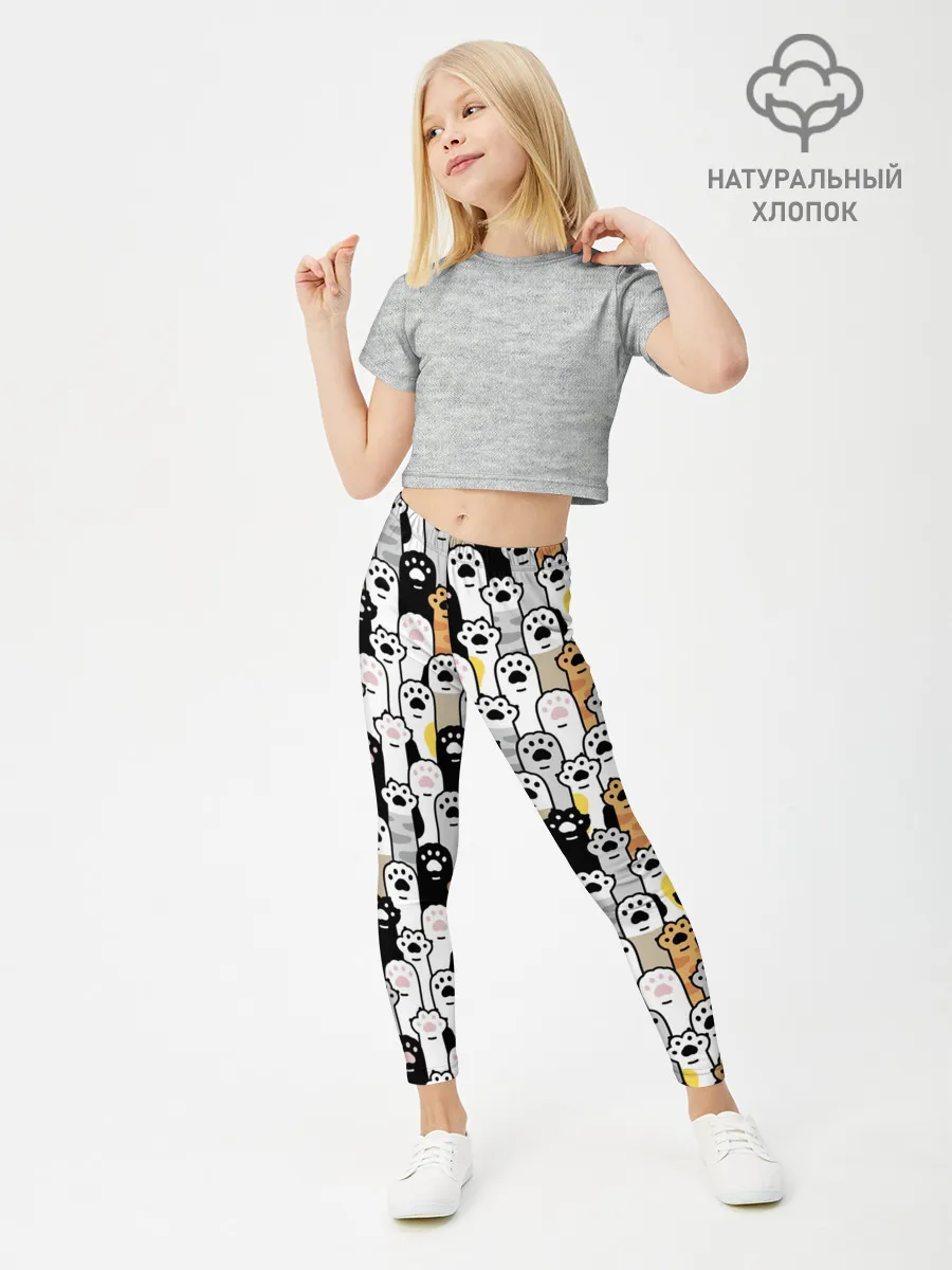 Леггинсы для девочки / ЛАПКИ