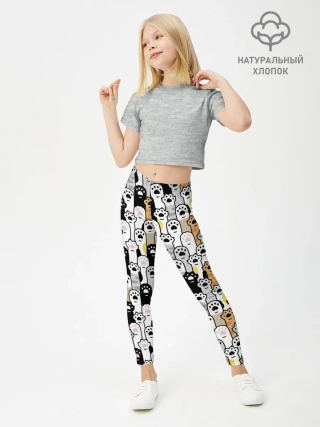 Леггинсы для девочки / ЛАПКИ