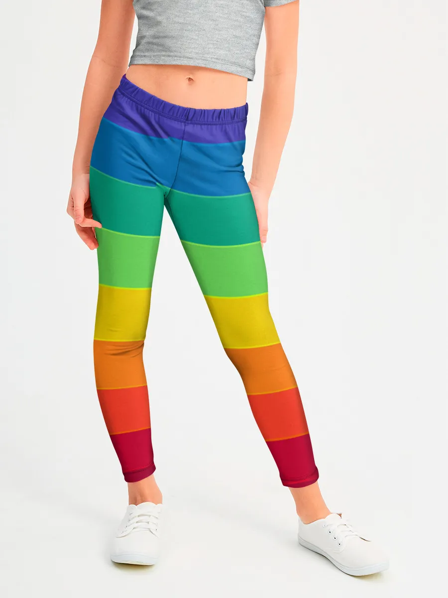 Леггинсы для девочки / Радуга | Rainbow