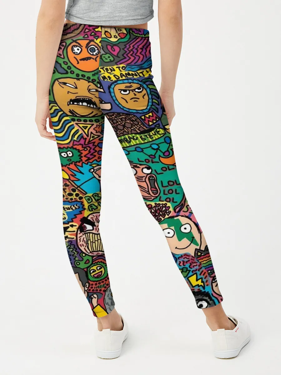 Леггинсы для девочки / Цветные мемы из ВК