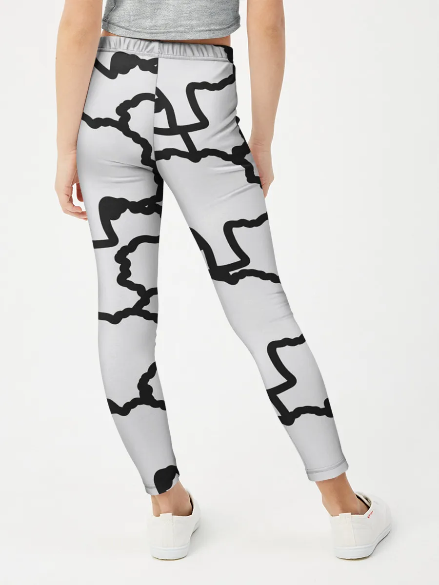 Леггинсы для девочки / БРОККОЛИ