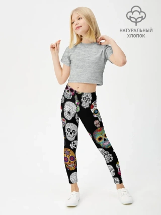 Леггинсы для девочки / Мексиканский праздник