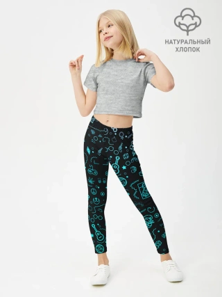 Леггинсы для девочки / Наука