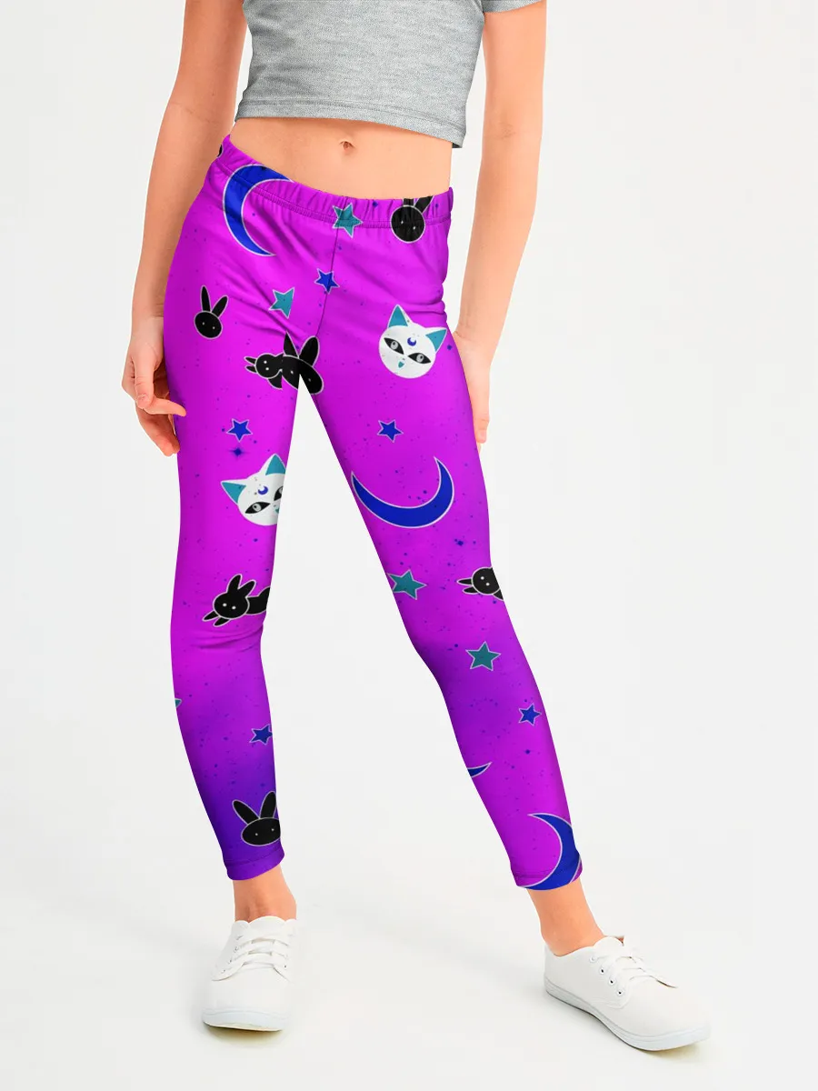 Леггинсы для девочки / GOTHIC SAILOR MOON