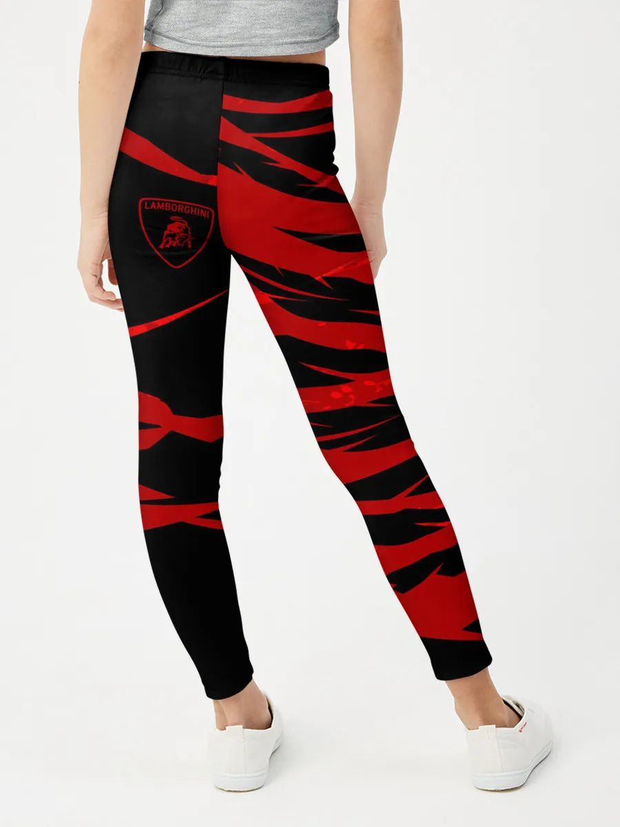 Леггинсы для девочки / Lamborghini