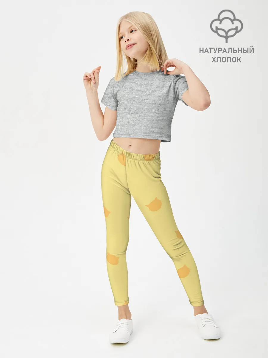 Леггинсы для девочки / Кошки