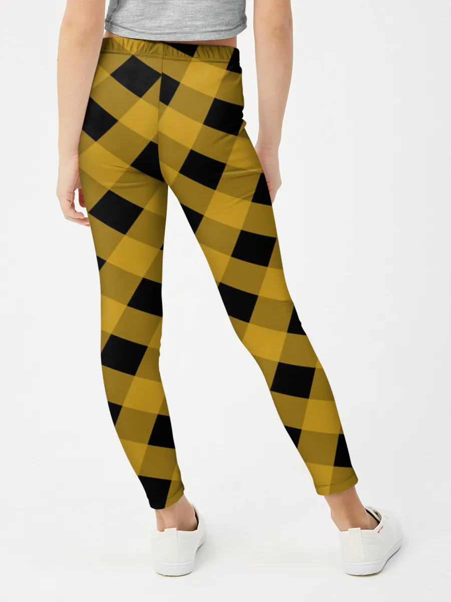 Леггинсы для девочки / Шотландка