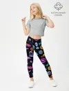 Леггинсы для девочки / космос