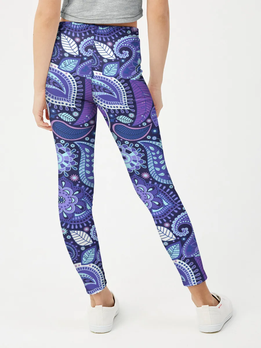 Леггинсы для девочки / ВОСТОЧНЫЙ УЗОР