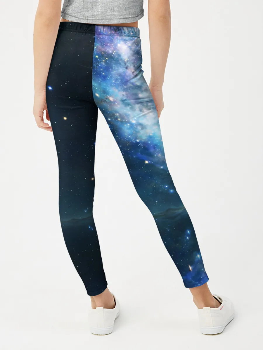 Леггинсы для девочки / Космос