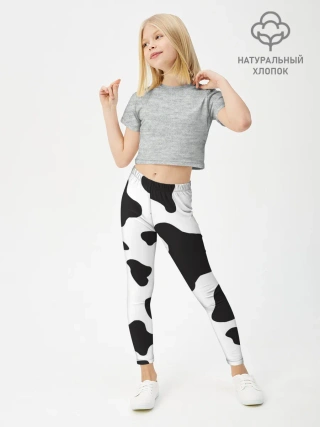 Леггинсы для девочки / COW PRINT