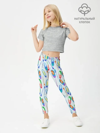 Леггинсы для девочки / доски для серфинга