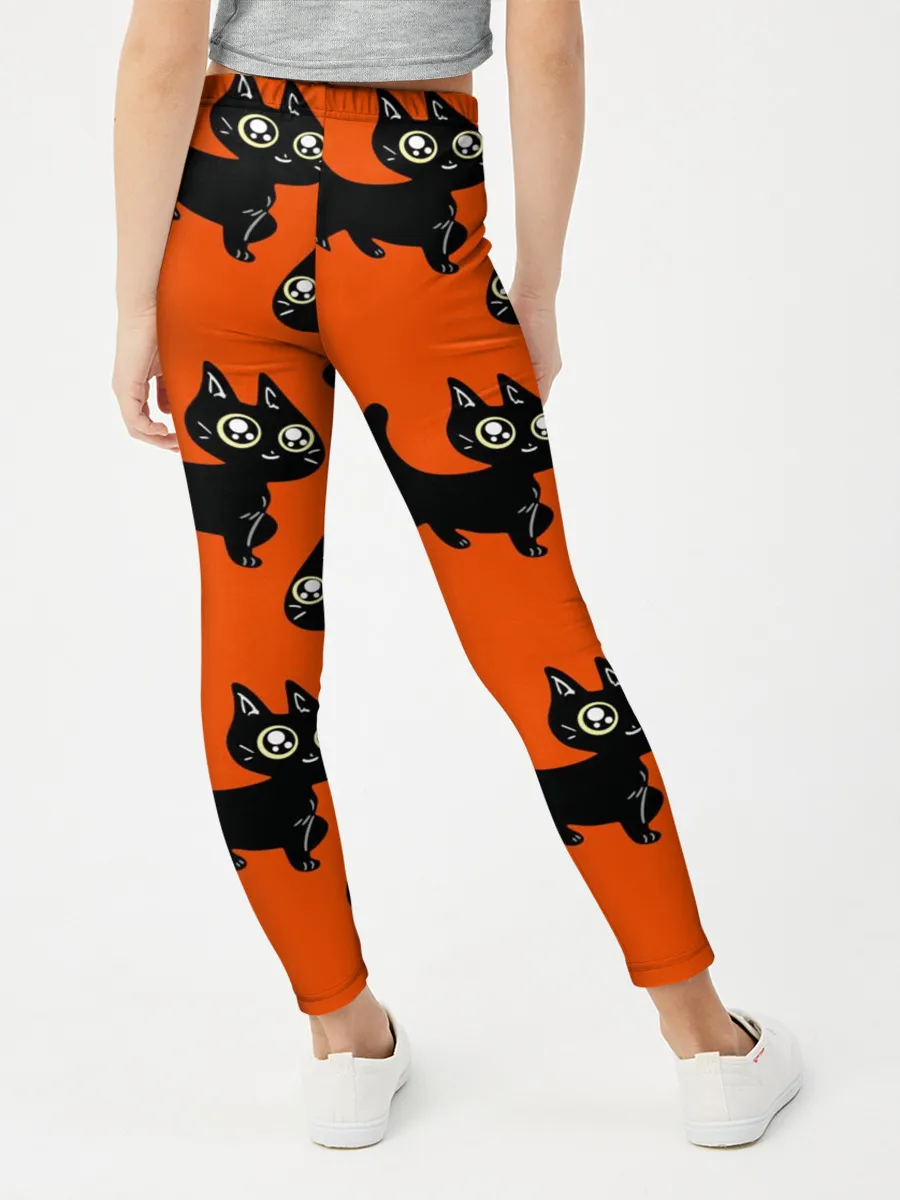 Леггинсы для девочки / HALLOWEEN CATS