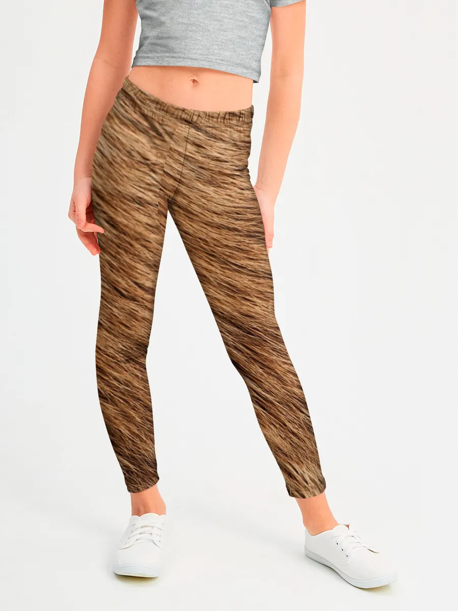 Леггинсы для девочки / собака друг человека