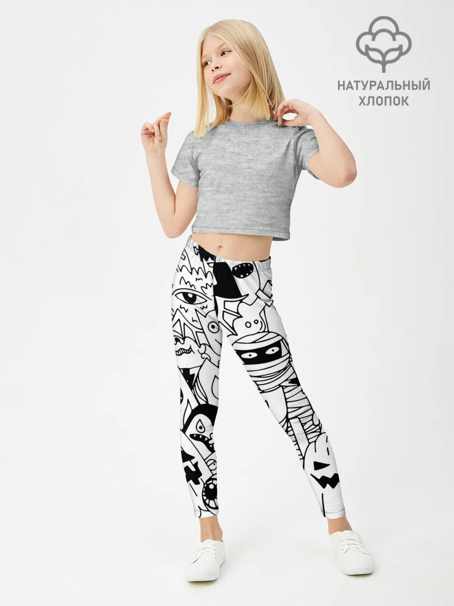 Леггинсы для девочки / Halloween