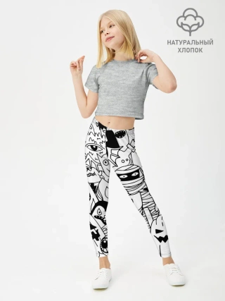 Леггинсы для девочки / Halloween