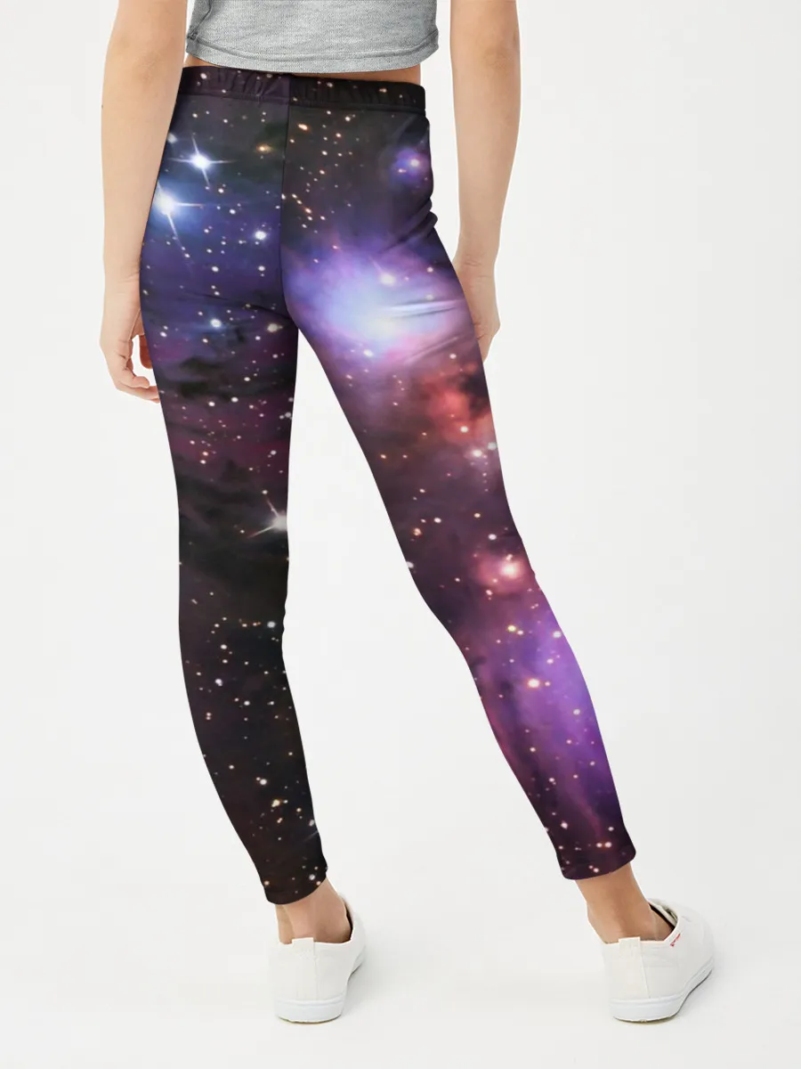 Леггинсы для девочки / Галактика