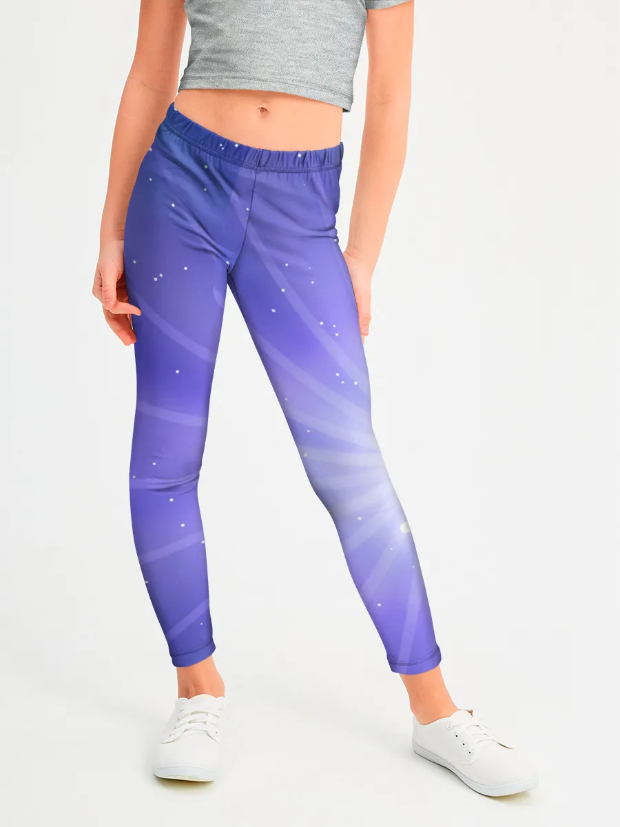 Леггинсы для девочки / Космос
