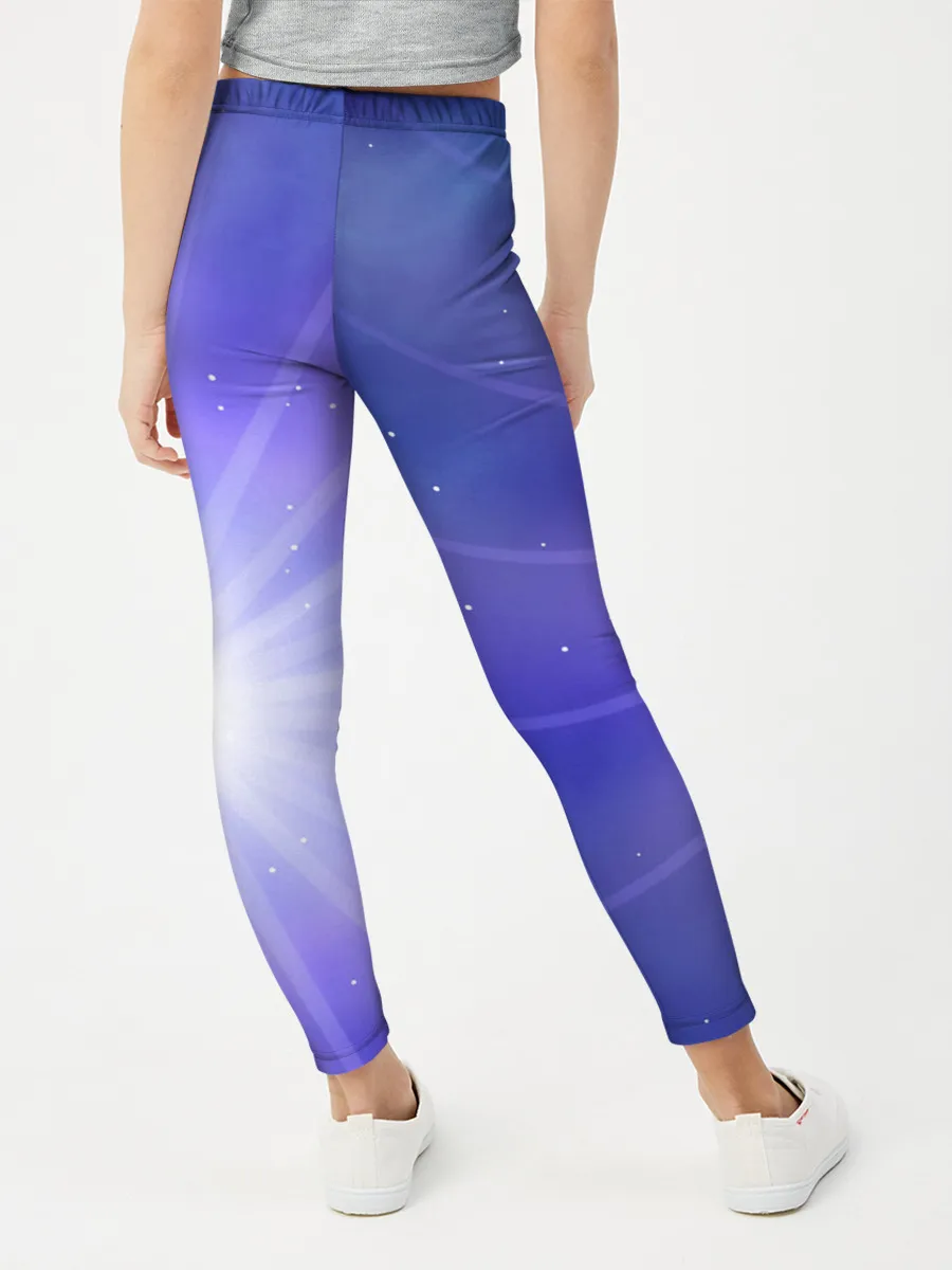 Леггинсы для девочки / Космос