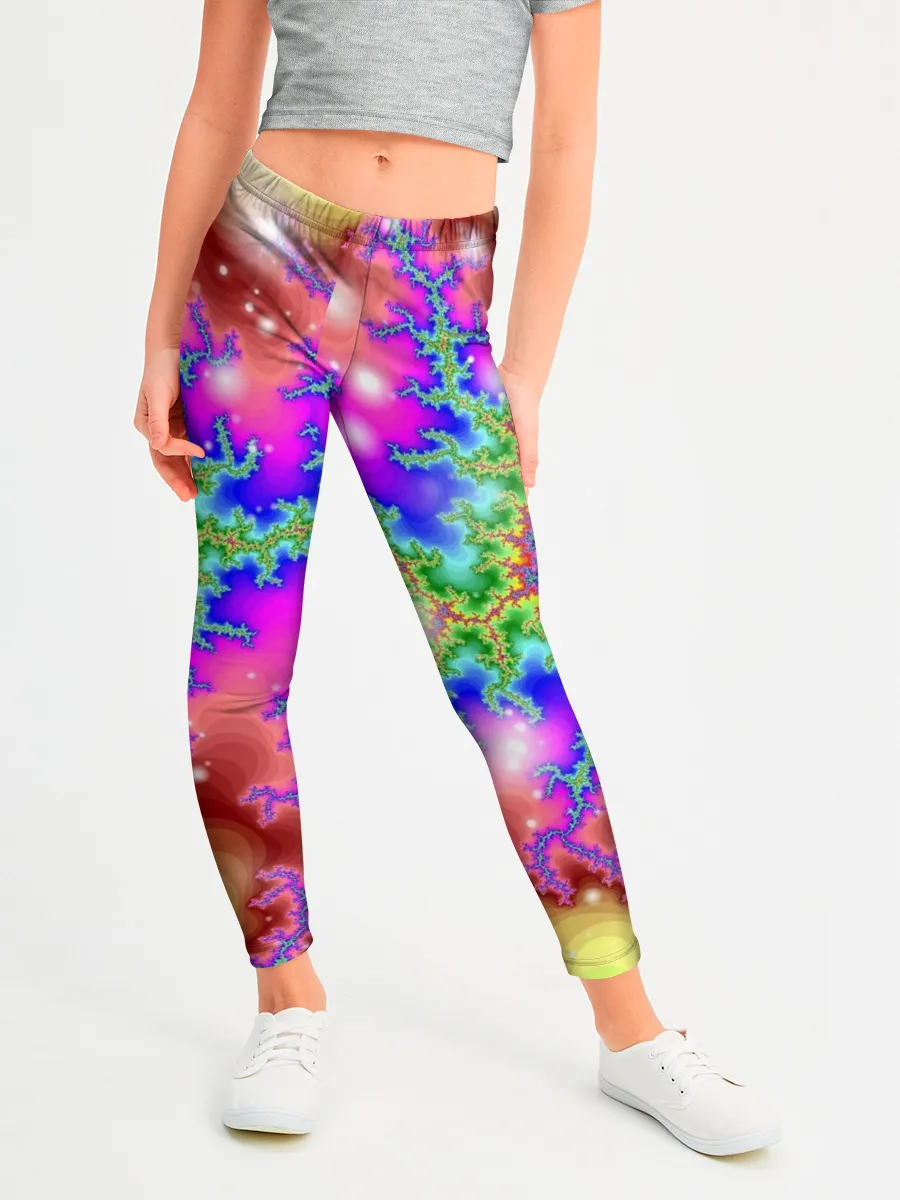 Леггинсы для девочки / Абстракция