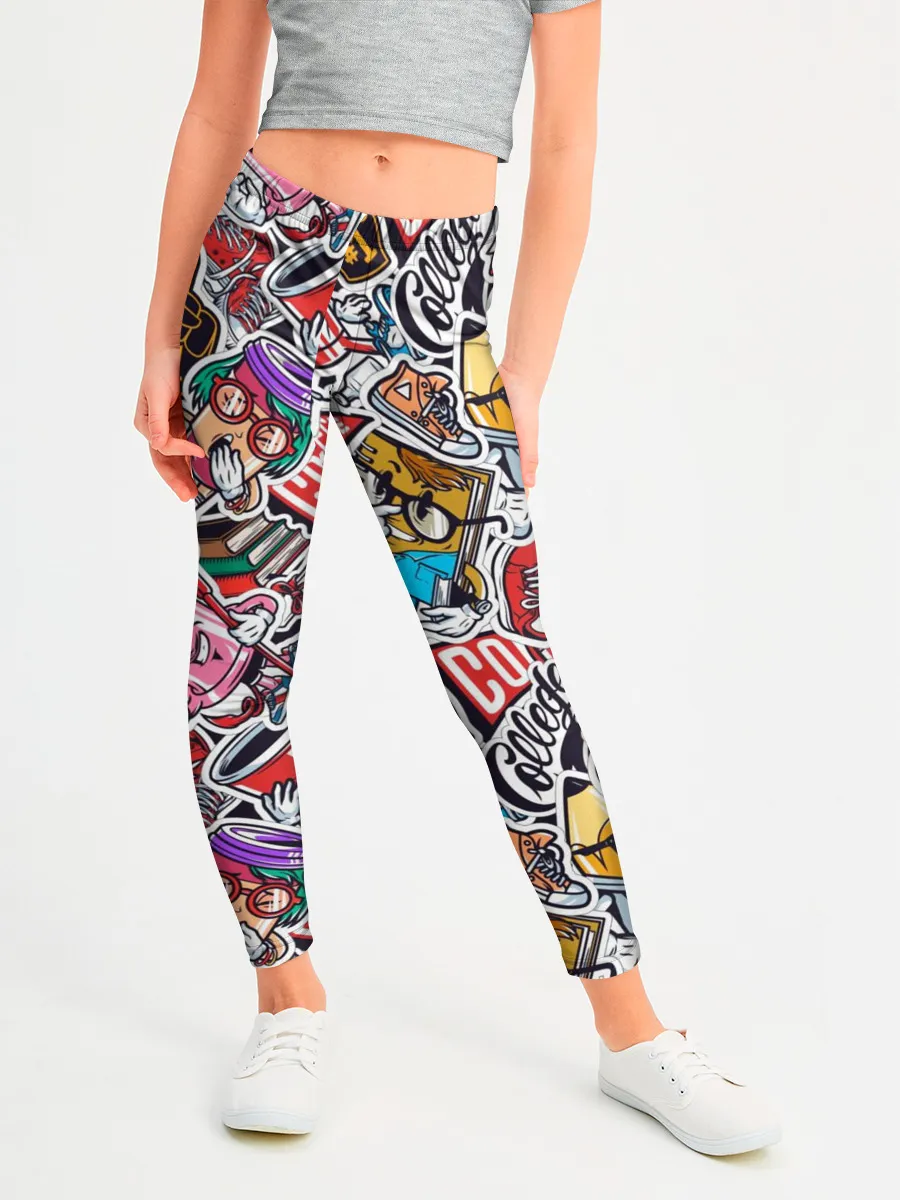 Леггинсы для девочки / MIX