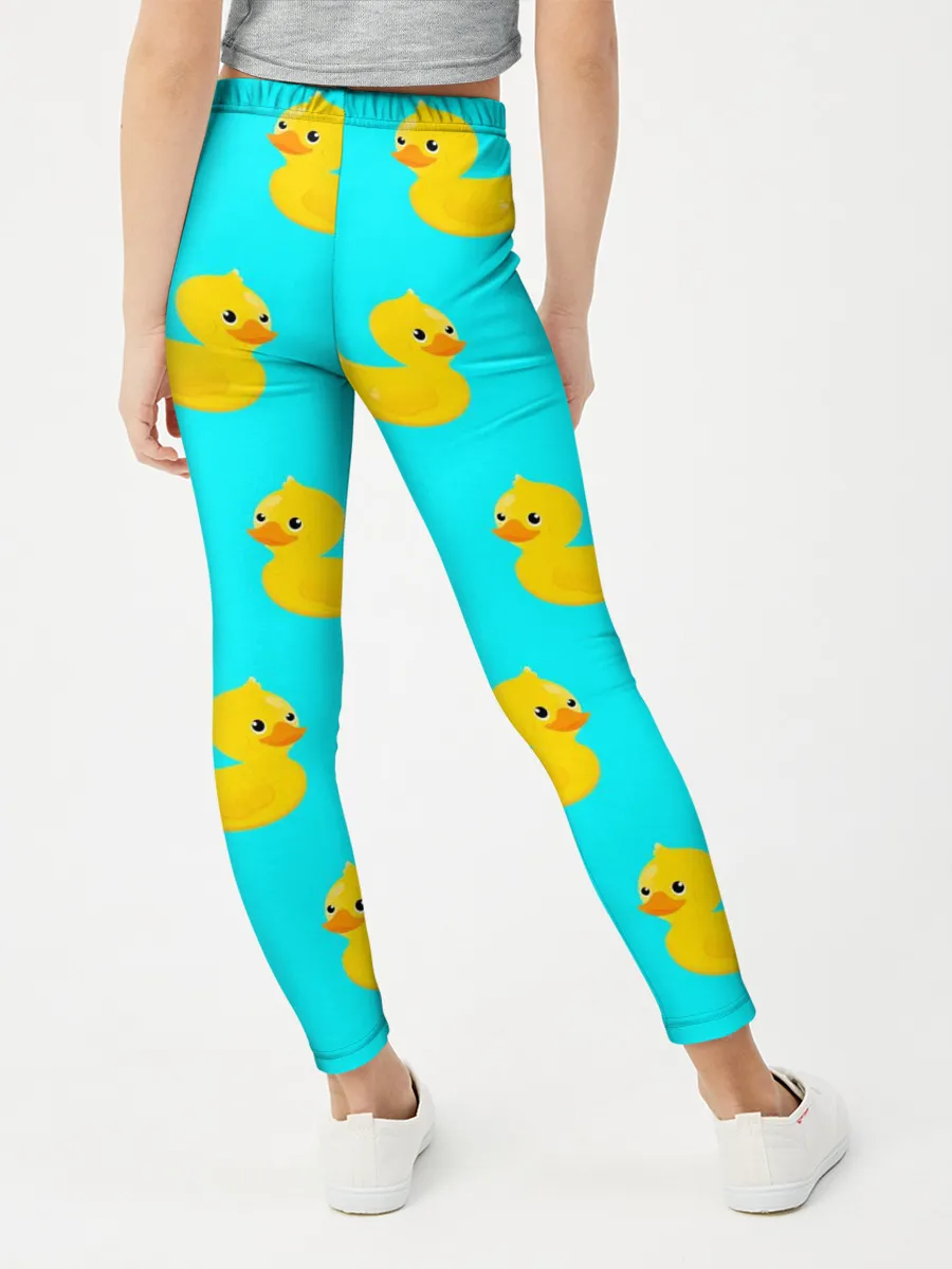 Леггинсы для девочки / Уточки