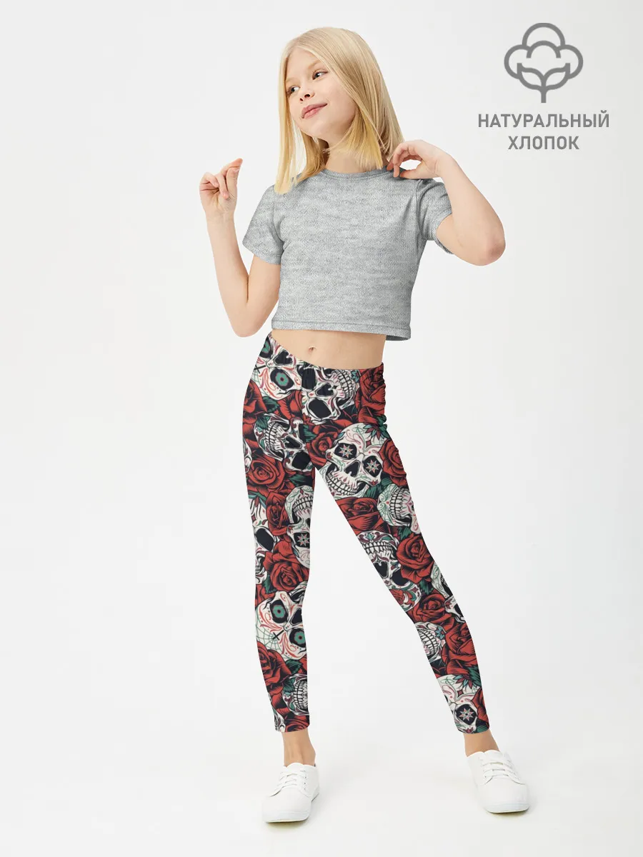 Леггинсы для девочки / halloween casual