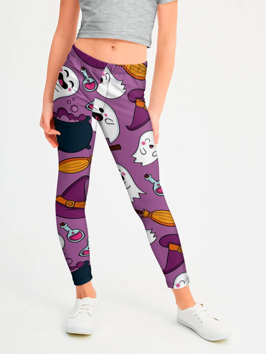 Леггинсы для девочки / halloween 2020