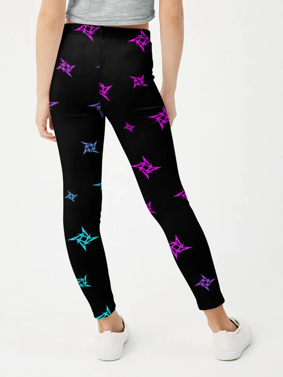 Леггинсы для девочки / METALLICA / МЕТАЛЛИКА