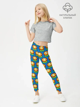 Леггинсы для девочки / Super Mario