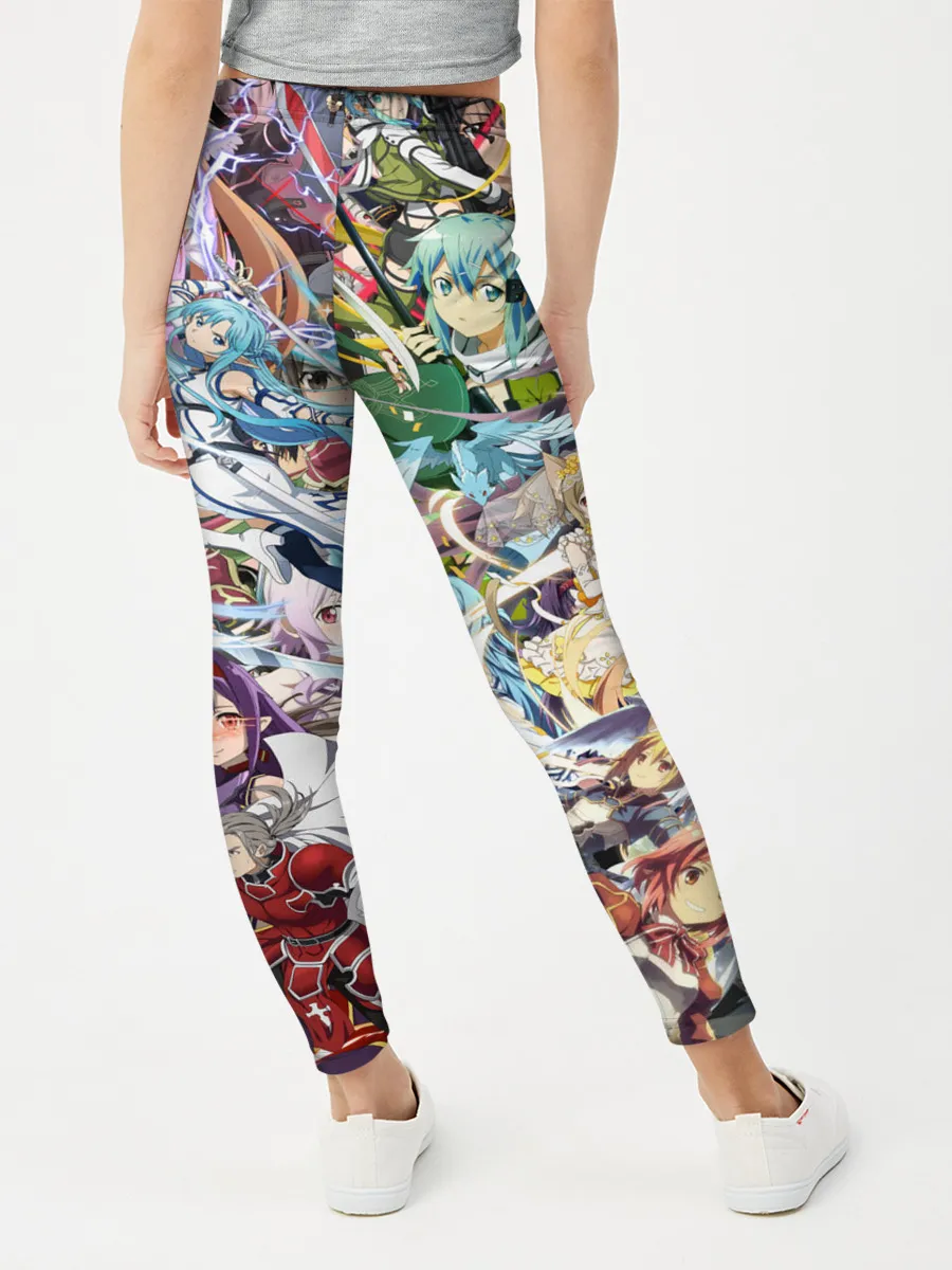 Леггинсы для девочки / Sword Art Online