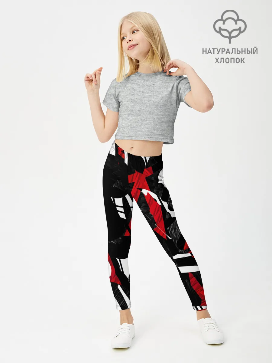 Леггинсы для девочки / Abstract art