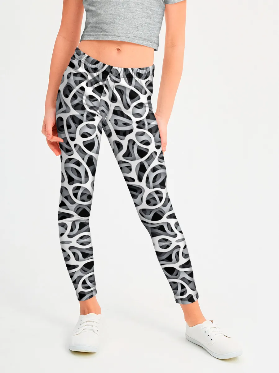Леггинсы для девочки / Абстракция