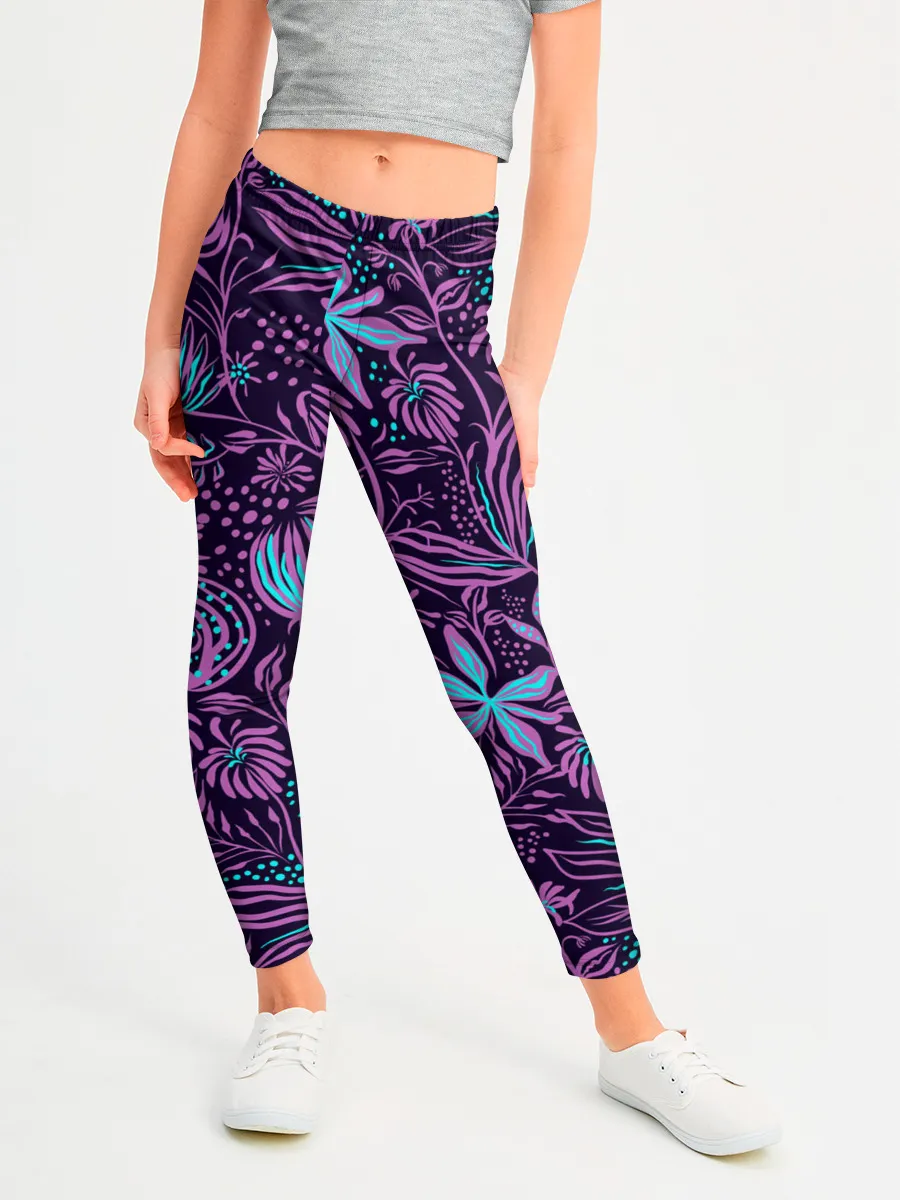 Леггинсы для девочки / Морские Мотивы