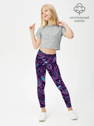 Леггинсы для девочки / Морские Мотивы