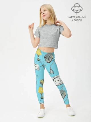 Леггинсы для девочки / Electricity and wires