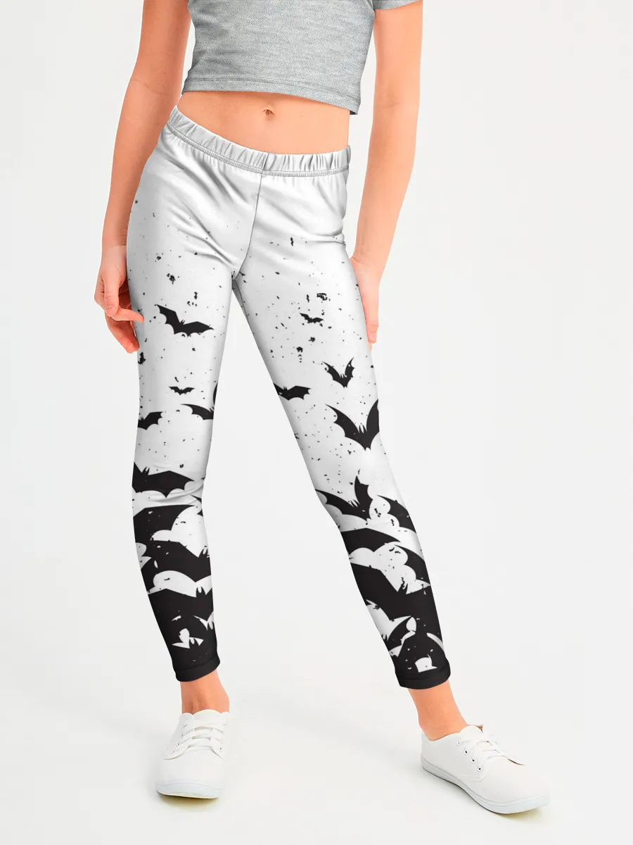 Леггинсы для девочки / Летучие мыши