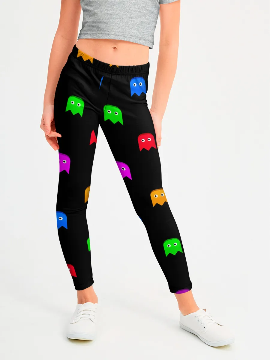 Леггинсы для девочки / Пакмен